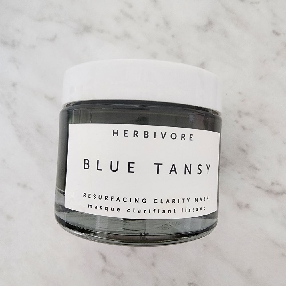 Blue Tansy mask